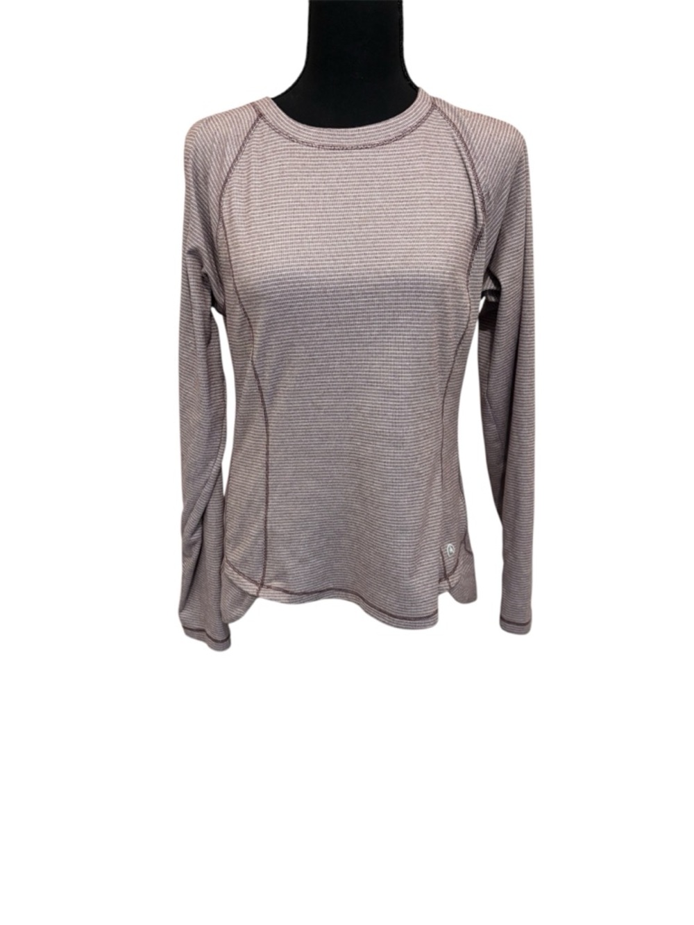 Avalanche Light Mauve Long Sleeve Crewneck Tee